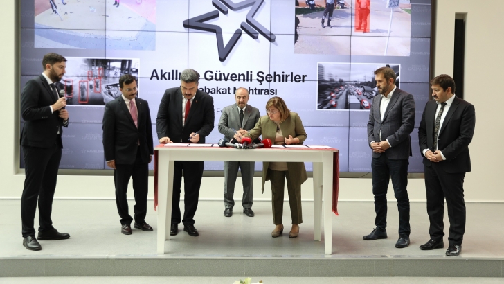 BÜYÜKŞEHİR BELEDİYESİ İLE HAVELSAN ARASINDA AKILLI KAMERA PROTOKOLÜ İMZALANDI