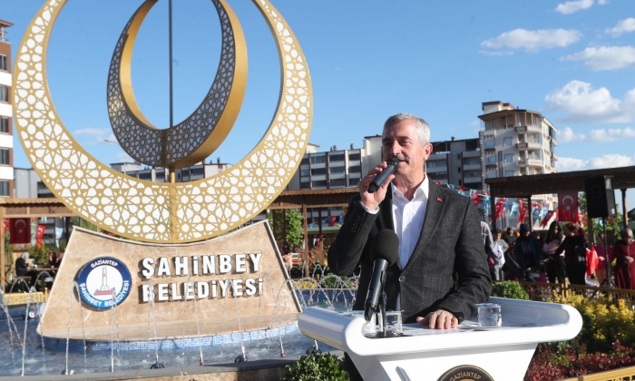 ŞAHİNBEY BELEDİYESİ İBN-İ SİNA PARKINI HİZMETE AÇTI