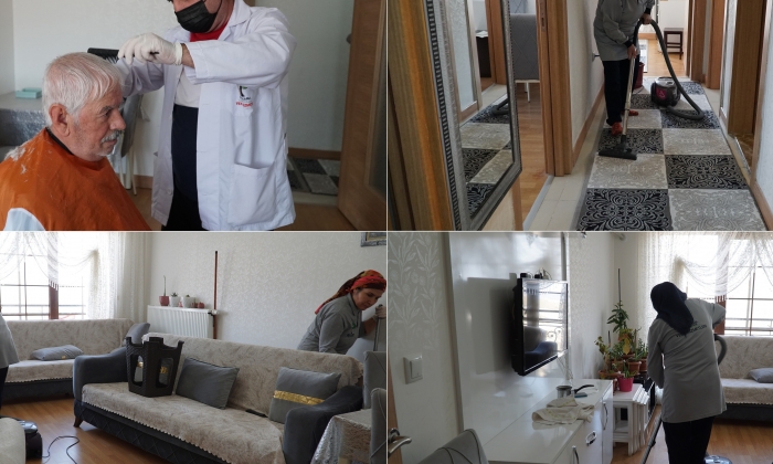 VEFA HİZMETİ İLE YAŞLILARIN YÜZLERİ GÜLÜYOR