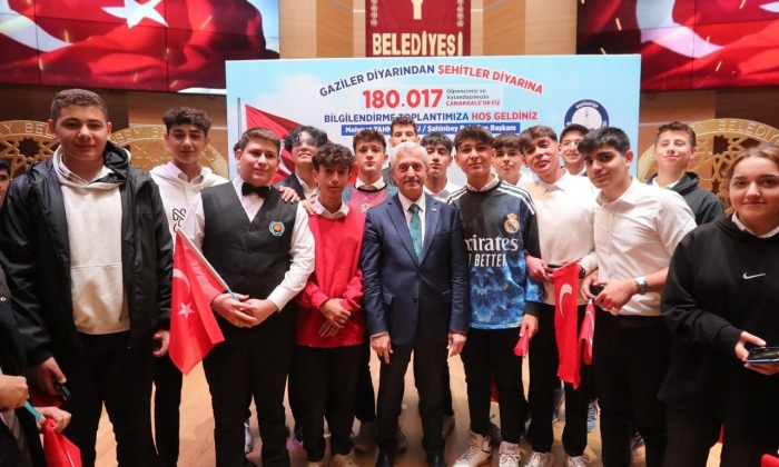 GAZİ TORUNLARI ÇANAKKALE’DE ECDAT İLE BULUŞUYOR