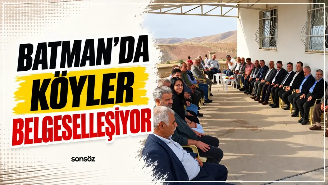 Batman’da köyler belgeselleşiyor