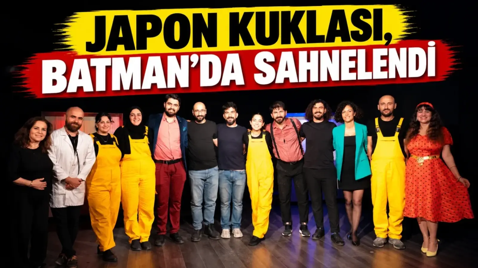 Japon Kuklası, Batman’da sahnelendi