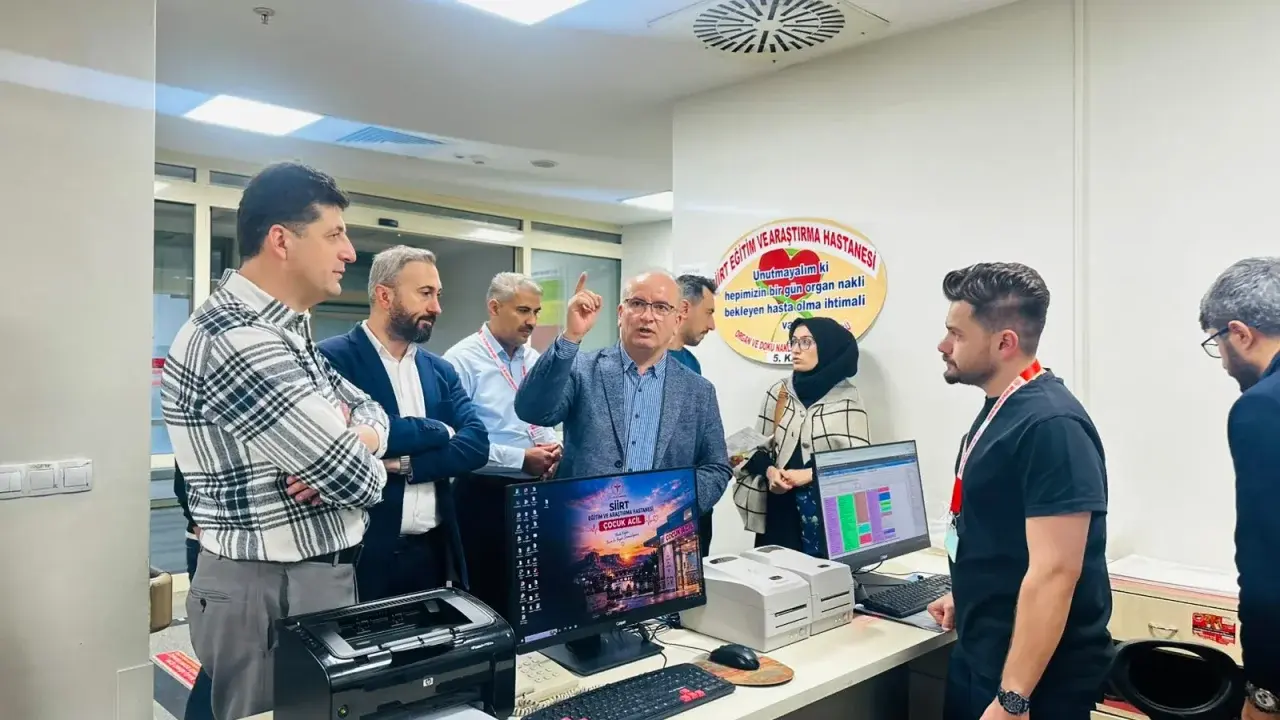 Başhekim Yolbaş’tan Acil Serviste İnceleme
