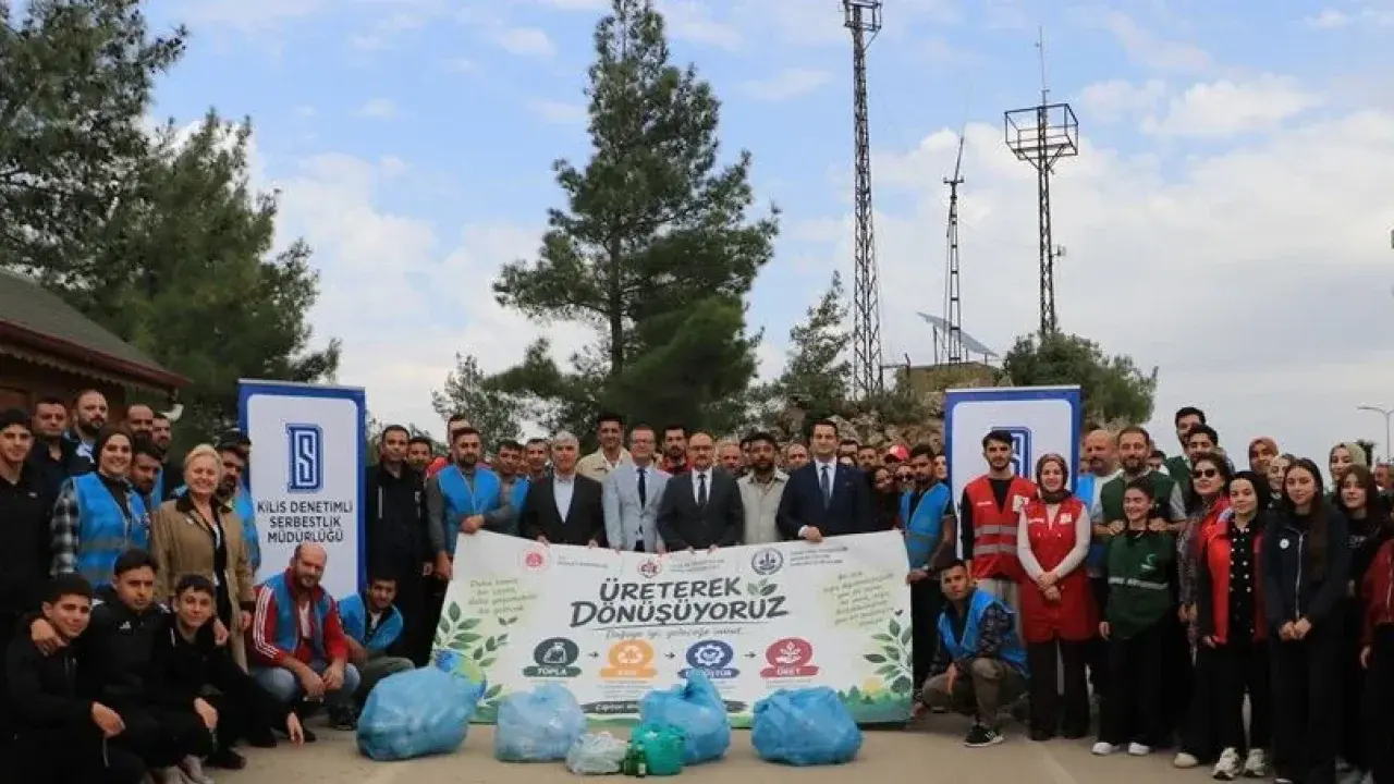Yükümlüler çevre temizliği etkinliğine katıldı