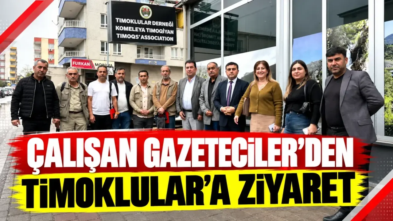 Çalışan Gazeteciler’den Tımoklular’a ziyaret