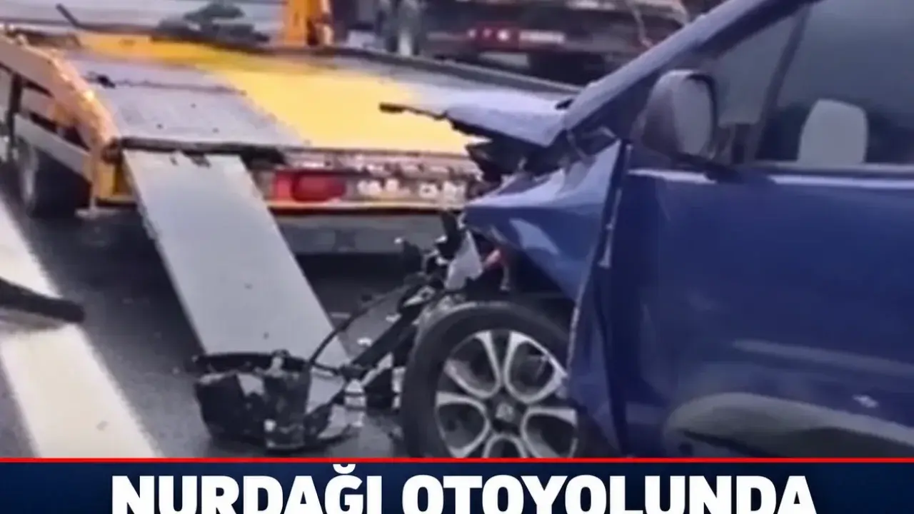 Gaziantep Nurdağı’nda zincirleme kaza: 8 yaralı
