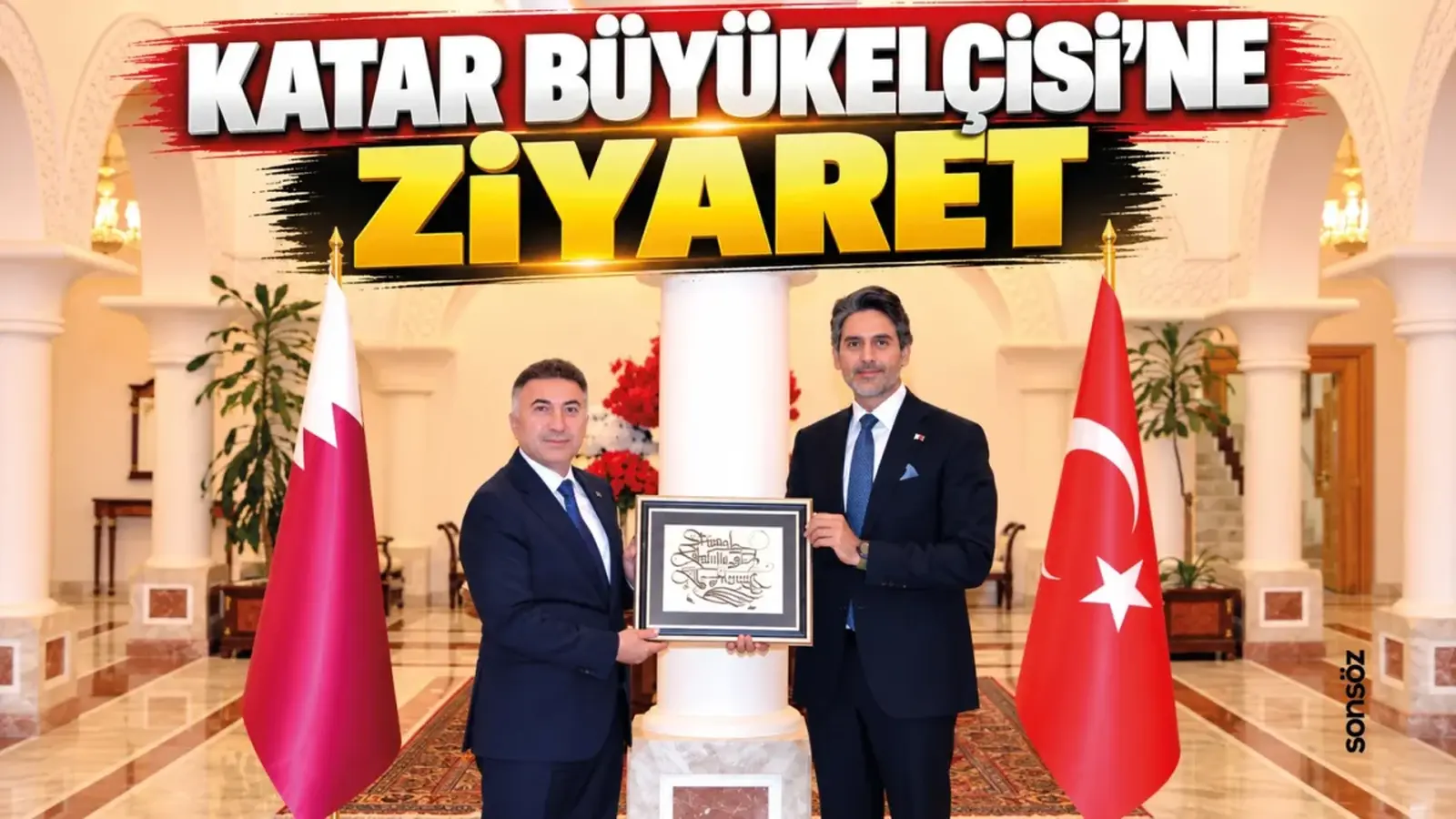 Katar Büyükelçisi’ne ziyaret