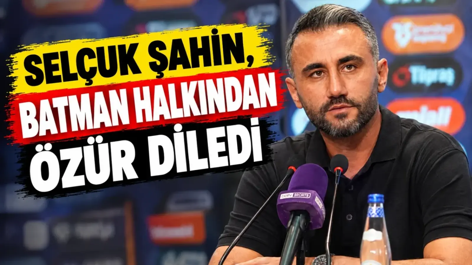Selçuk Şahin, Batman halkından özür diledi
