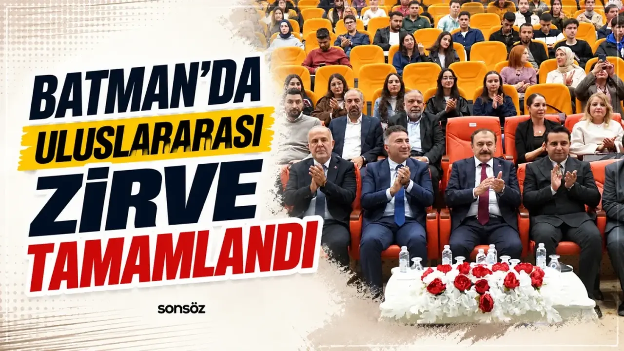 Batman’da uluslararası zirve tamamlandı