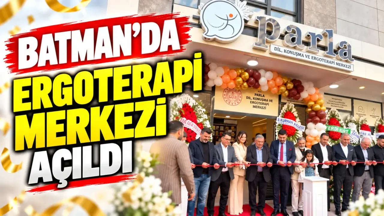 Batman’da ergoterapi merkezi açıldı