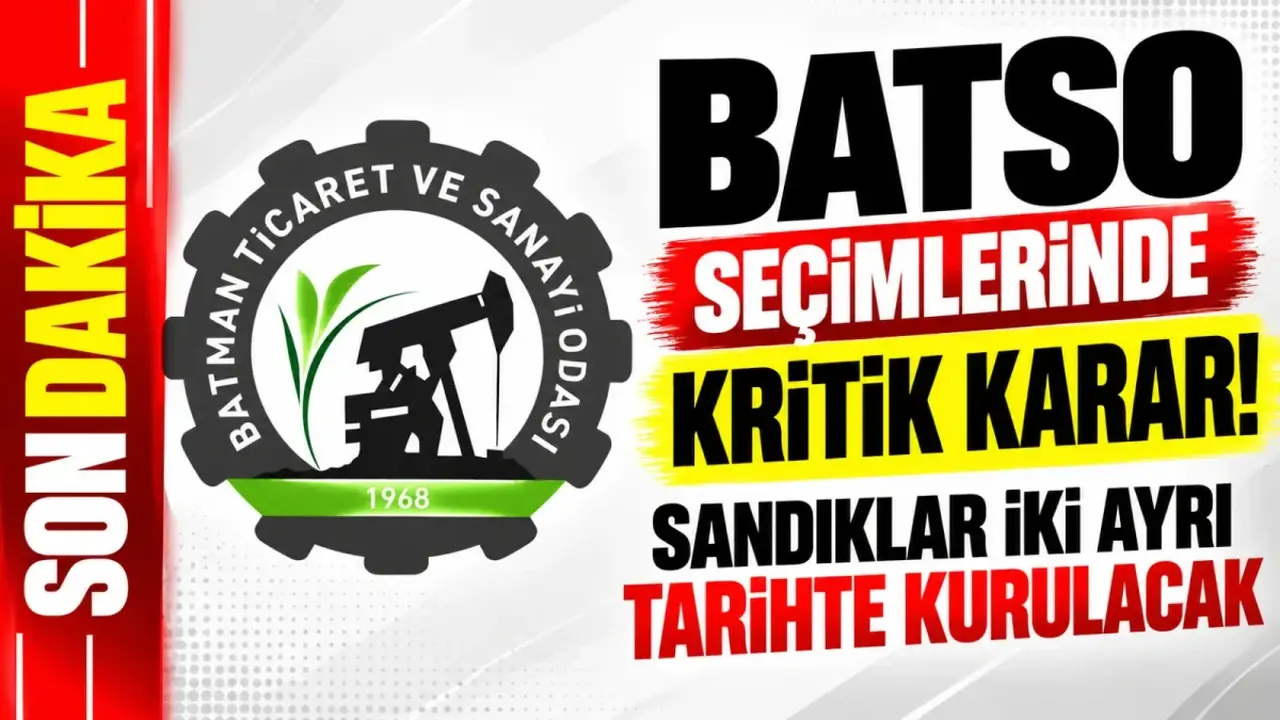 BATSO seçimlerinde kritik karar! Sandıklar iki ayrı tarihte kurulacak