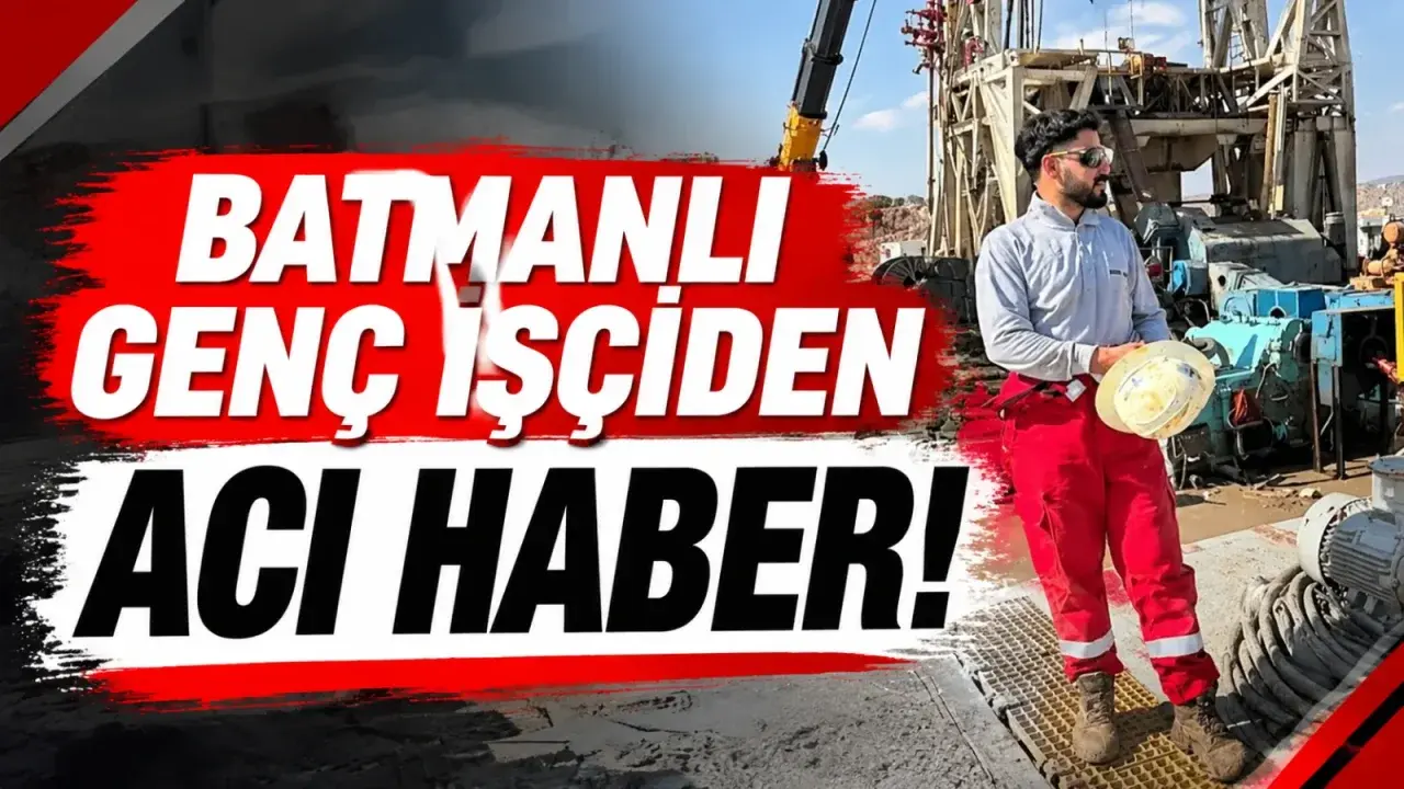Batmanlı genç işçiden acı haber!