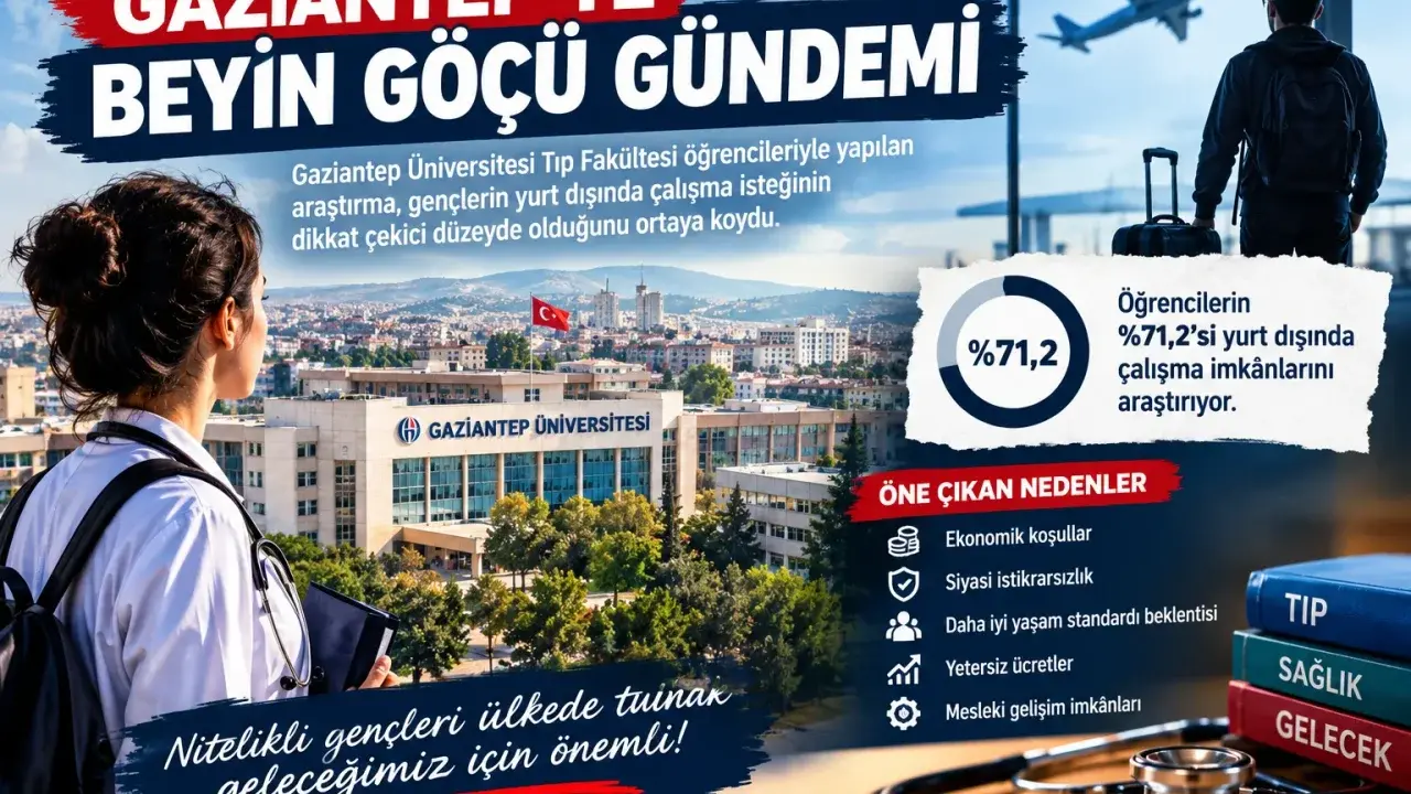 Gaziantep’te Gençlerin Yurt Dışı Eğilimi Dikkat Çekiyor