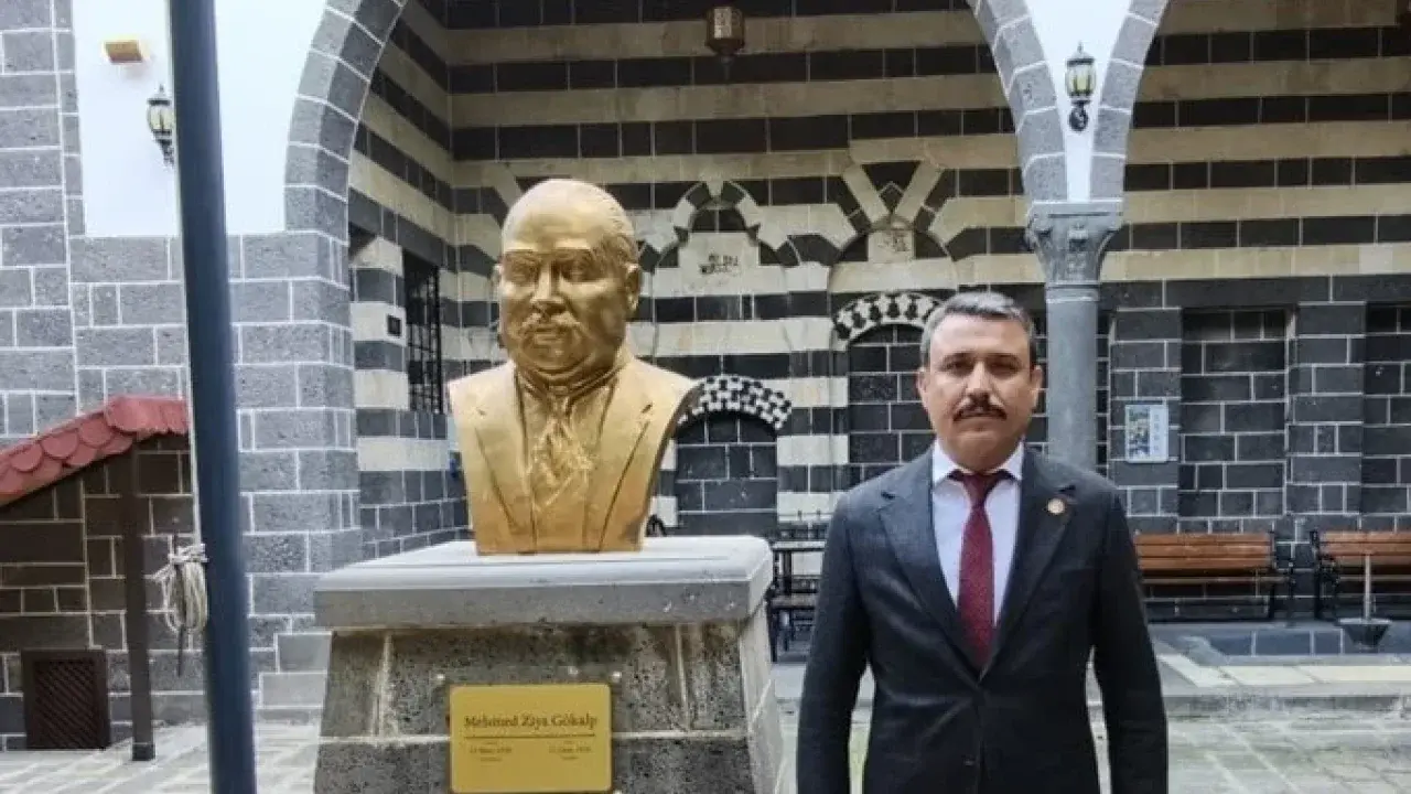  İl Başkanı Özcoşkun, Ziya Gökalp'i vefatının 102. yılında andı