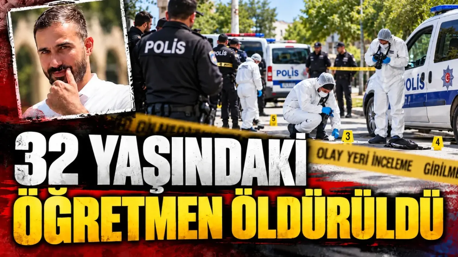 32 yaşındaki öğretmen öldürüldü