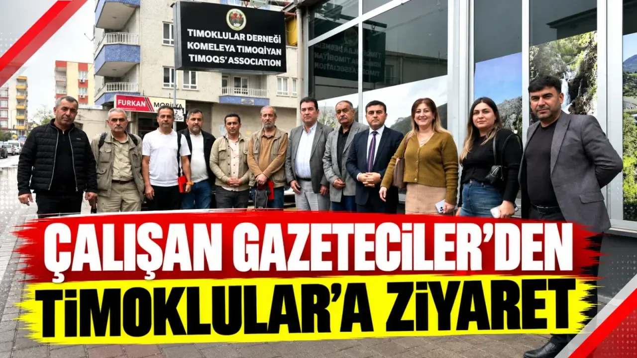 Çalışan Gazeteciler’den Tımoklular’a ziyaret