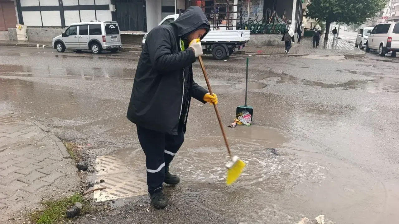 Belediye yağış öncesi tüm tedbirlerini artırdı