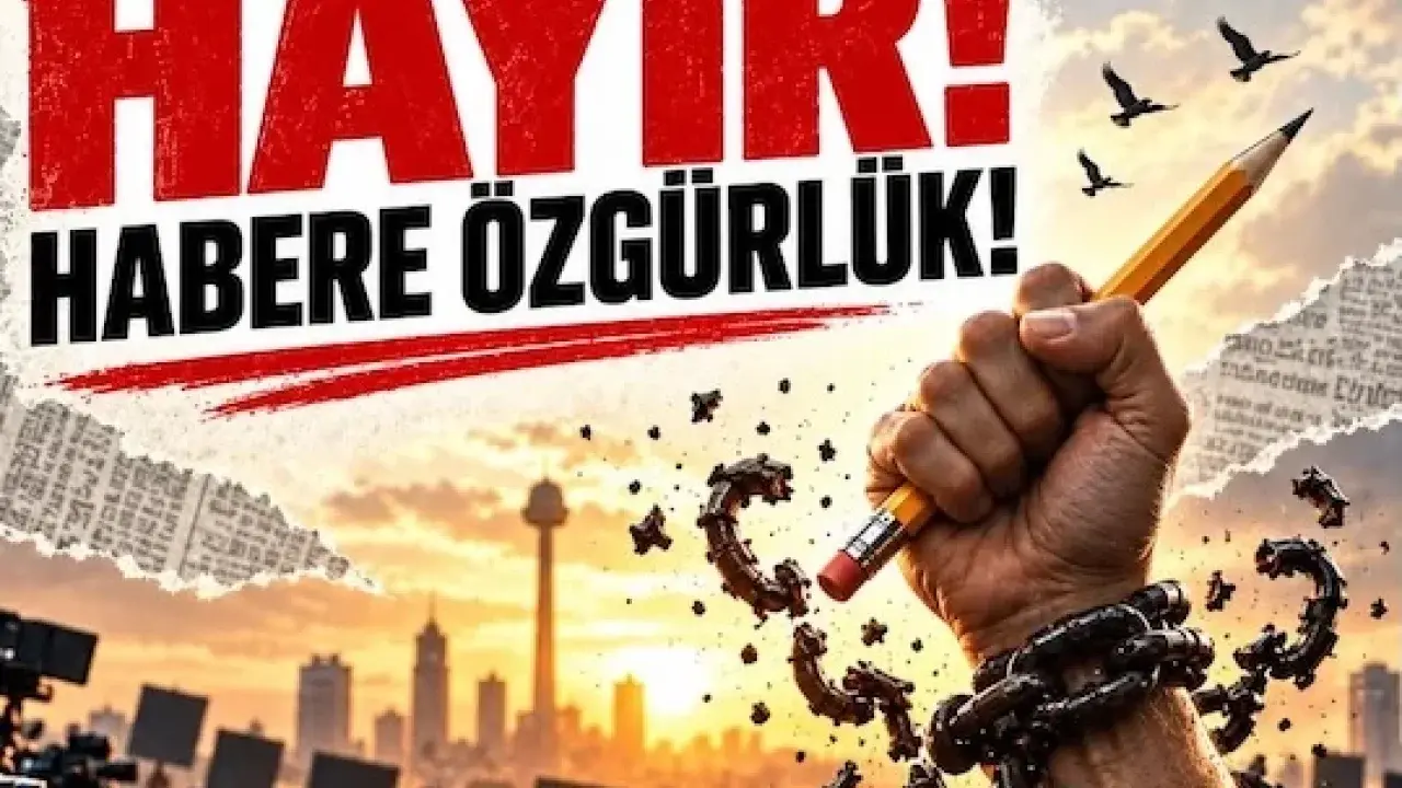 Gazeteciler 24 Ekim’de meydanlara çıkıyor: “Sansüre hayır, habere özgürlük!”