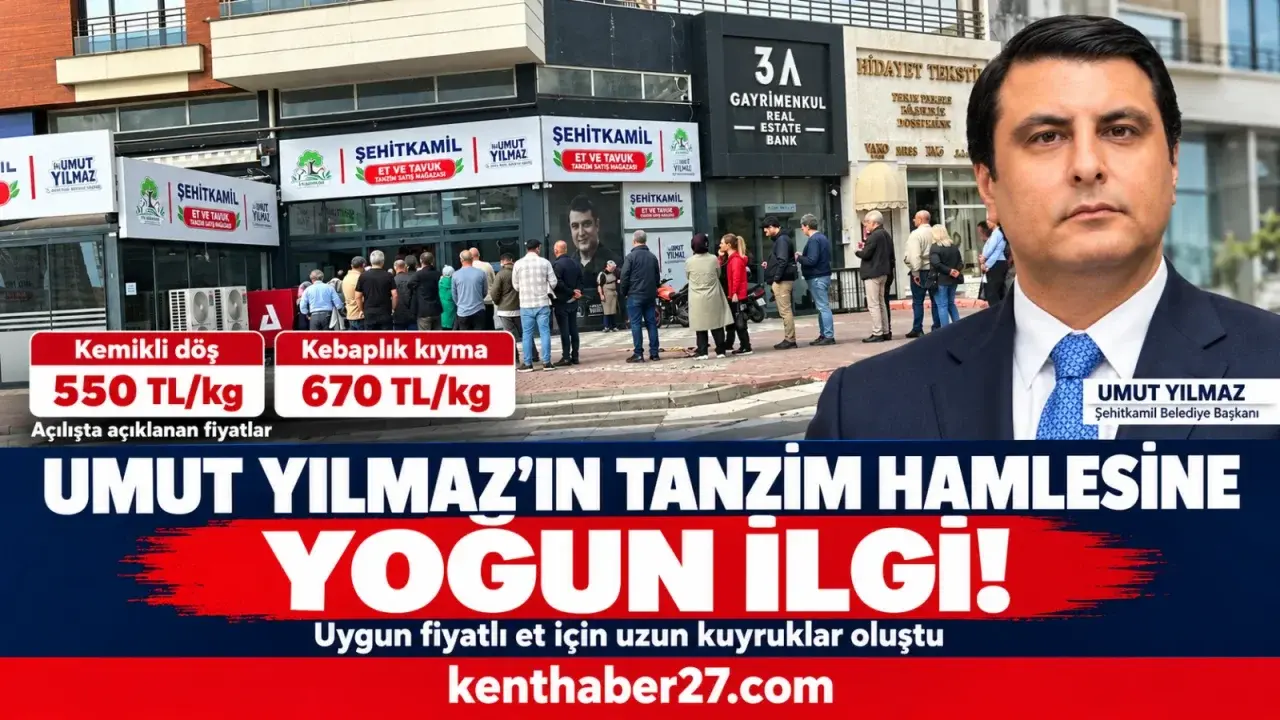 Umut Yılmaz’ın tanzim hamlesine yoğun ilgi