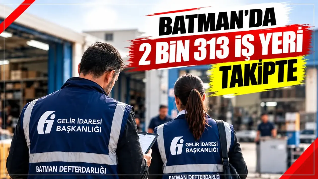 Batman’da 2 bin 313 iş yeri takipte