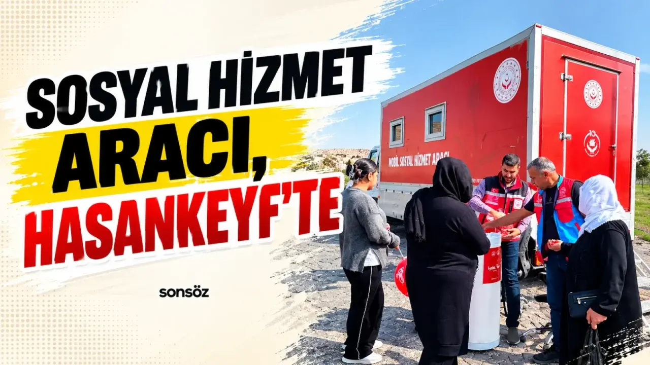 Sosyal Hizmet Aracı, Hasankeyf’te