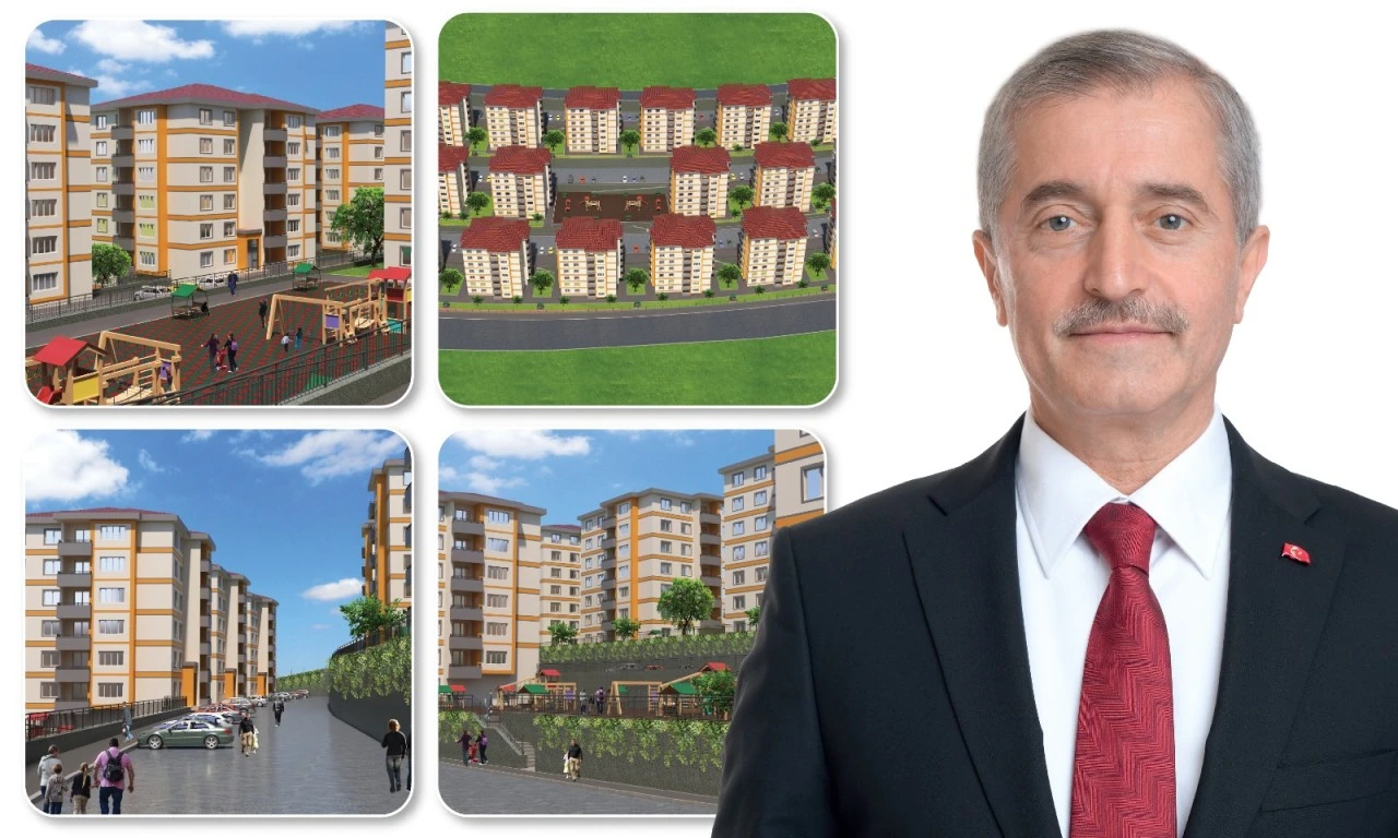 BAŞKAN TAHMAZOĞLU’NDAN KONUT MÜJDESİ