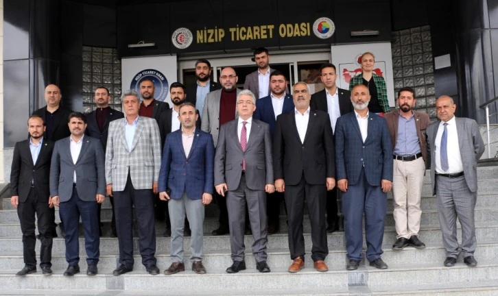 HÜDA PAR Nizip Ticaret Odası’nı Ziyaret Etti