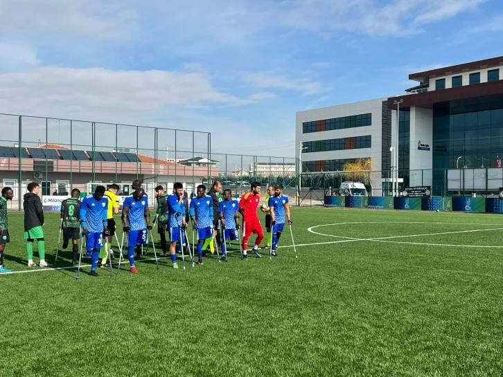 ŞAHİNBEY AMPUTE FUTBOL TAKIMI KONYA DEPLASMANINDAN GALİBİYETLE DÖNDÜ 4-0