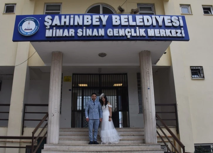 ŞAHİNBEY BELEDİYESİ GELİN VE DAMATLARIN EN MUTLU GÜNLERİNDE YANINDA