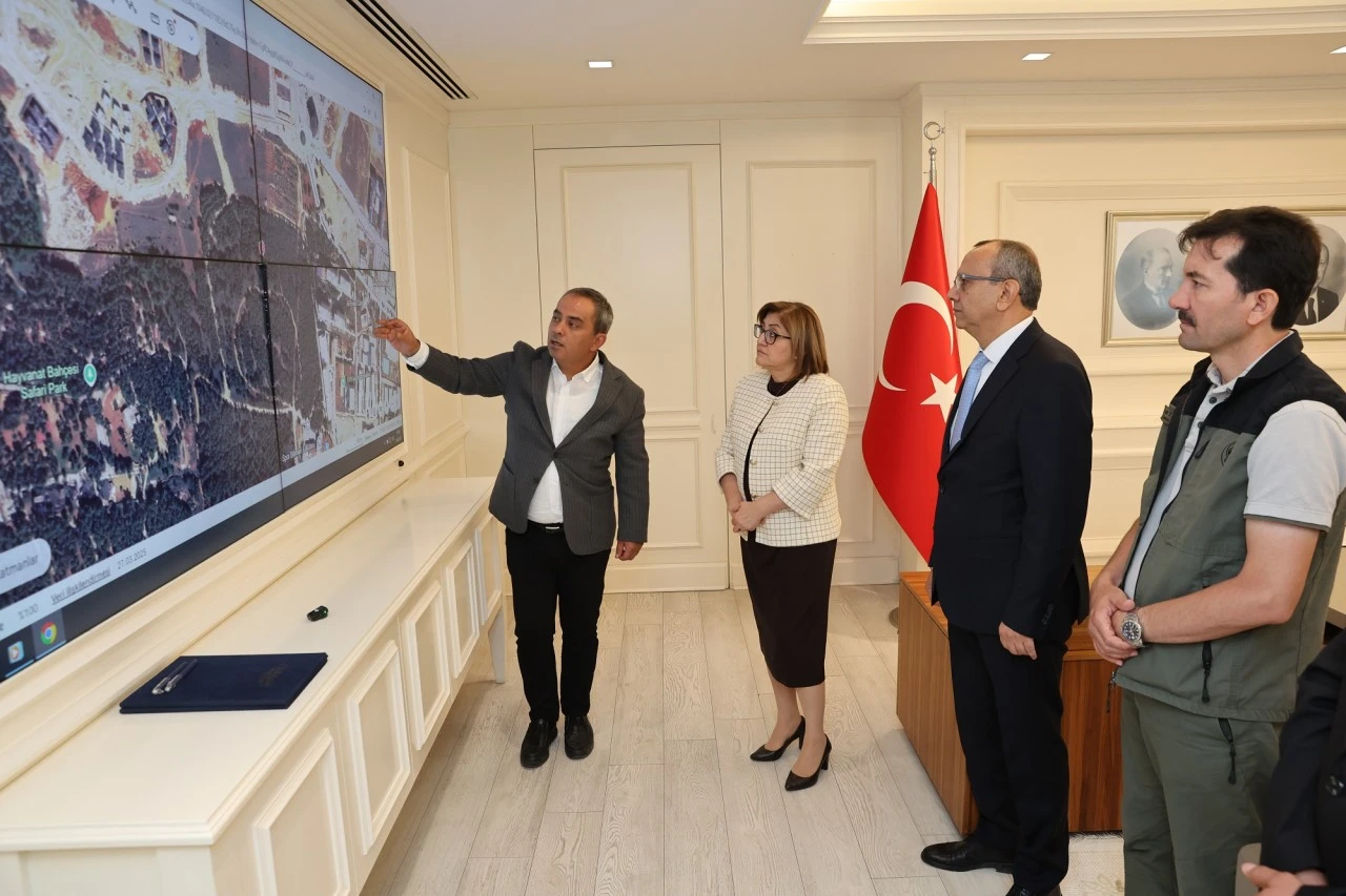 GAZİANTEP BÜYÜKŞEHİR’DEN YENİ YEŞİL ALAN ÇALIŞMASI