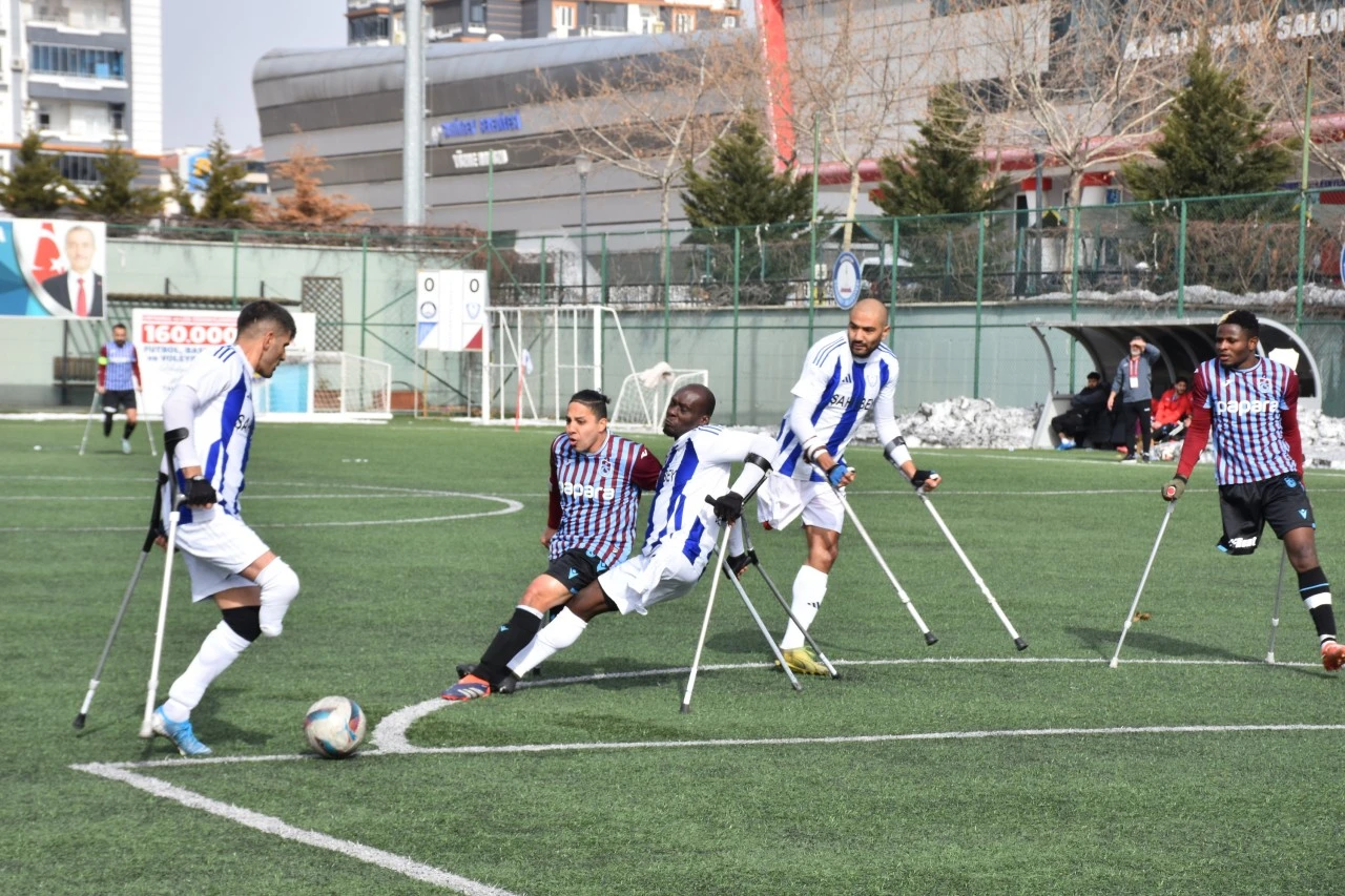 ŞAHİNBEY AMPUTE DEPLASMANDAN ZAFERLE D&Ouml;ND&Uuml; 1-2