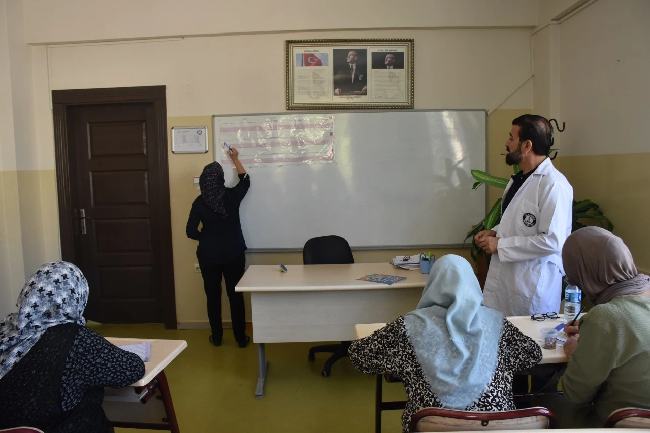 ŞAHİNBEY BELEDİYESİ’NİN TESİSLERİNDE OKUMA YAZMA ÖĞRENİYORLAR   