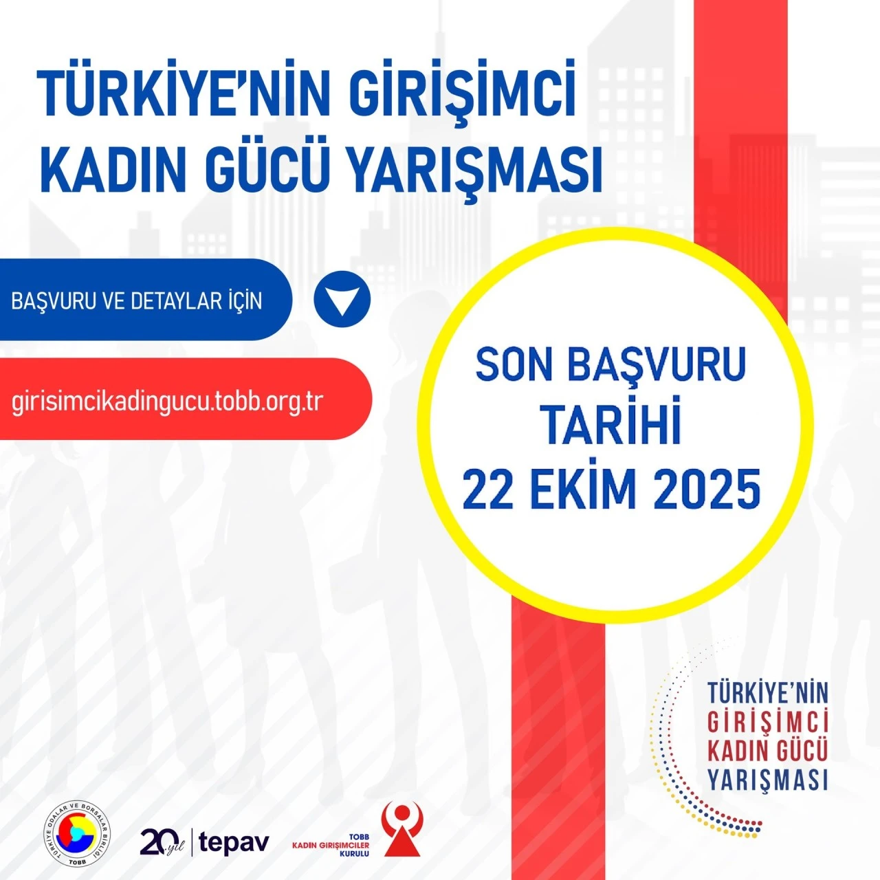 Türkiye’nin Girişimci Kadın Gücü Yarışması Başlıyor!