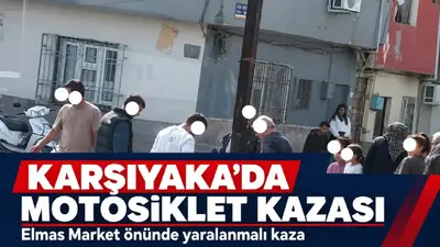 Gaziantep Karşıyaka’da yaralanmalı motosiklet kazası