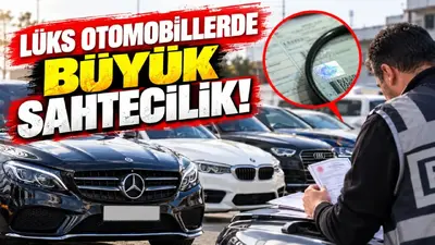 Lüks otomobillerde büyük sahtecilik