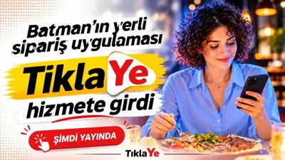Batman’da Tıkla Ye hizmete girdi