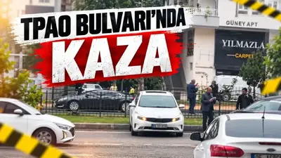 TPAO Bulvarı’nda kaza