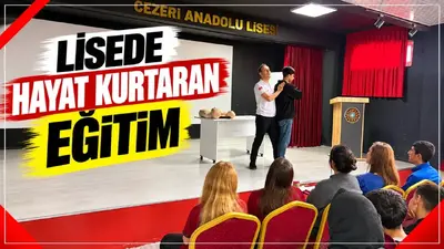 Lisede hayat kurtaran eğitim