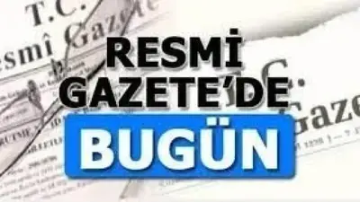 30 Ekim 2026 Tarihli ve 33415 Sayılı Resmî Gazete