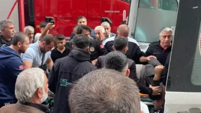 Asansör kabininin düşmesi sonucu 2 işçi yaralandı