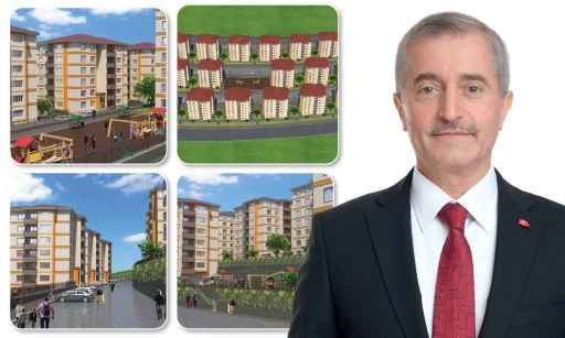 BAŞKAN TAHMAZOĞLU’NDAN KONUT MÜJDESİ