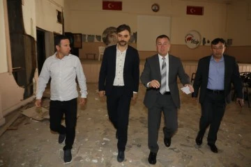 Belediye Başkanı Doğan, saha çalışmalarını inceledi
