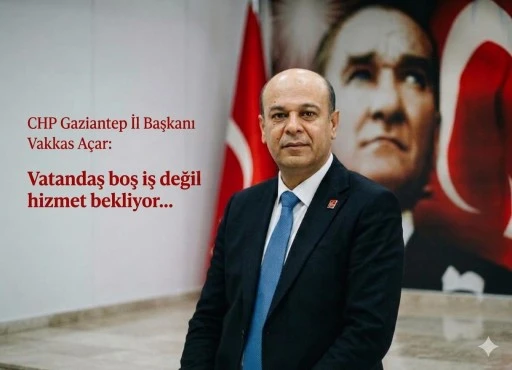 “GÖSTERİŞ DEĞİL, HİZMET ÜRETİN”