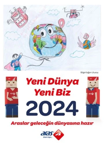 Minik Araslar'ın Elinden Çıkan Renkli 2024 Takvimi: