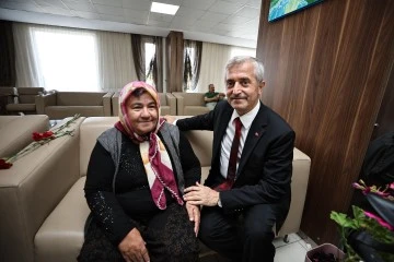 BAŞKAN TAHMAZOĞLU’NDAN ANLAMLI ZİYARET