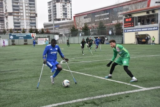 ŞAHİNBEY AMPUTE&rsquo;DEN FARKLI GALİBİYET 5-0      