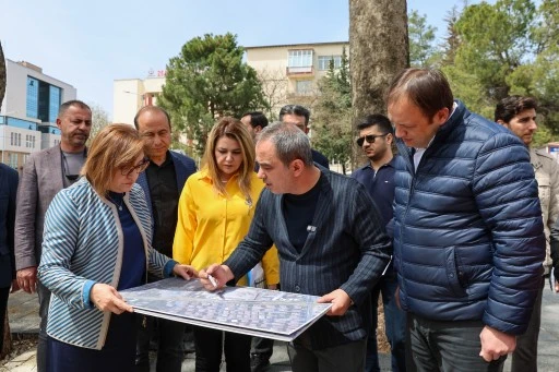 BAŞKAN ŞAHİN, &Ccedil;ALIŞMALARI YERİNDE İNCELEDİ