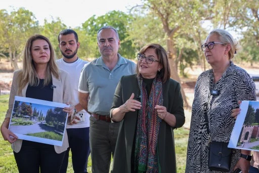 BAŞKAN ŞAHİN &Ouml;ZELLİKLERİYLE T&Uuml;RKİYE&rsquo;DE İLK OLACAK GASTROBOTANİK PARKI&rsquo;NI ZİYARET ETTİ