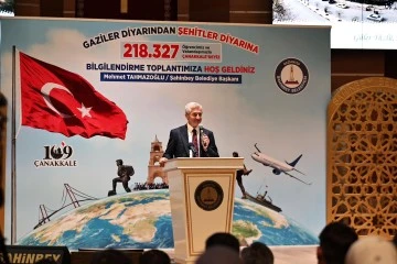 GAZİ TORUNLARI ÇANAKKALE’DE ECDADA DUA EDİYOR