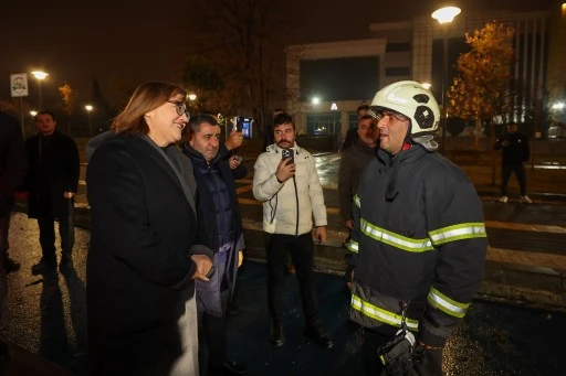 GAZİANTEP B&Uuml;Y&Uuml;KŞEHİR, BEKLENEN YOĞUN YAĞIŞA KARŞI &Ouml;NLEM ALDI